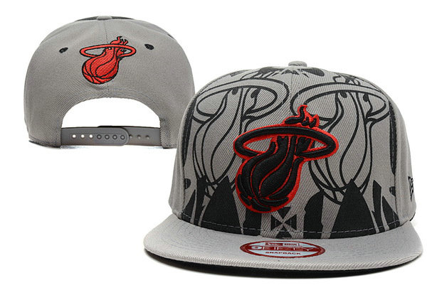 Miami Heat Snapback Hat XDF 2